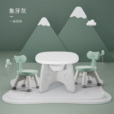 S59吹塑塑料桌椅游戲桌積木(貨號:9059)